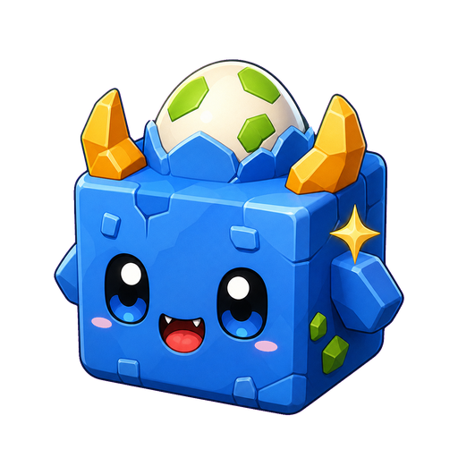 Blox Monsters Wiki mascot logo