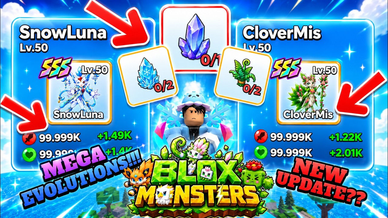 Blox Monsters Mega Evolution Guide guide thumbnail